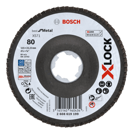 2608619199 FLAP | X571 BEST METAL | X-LOCK I 5" I G80