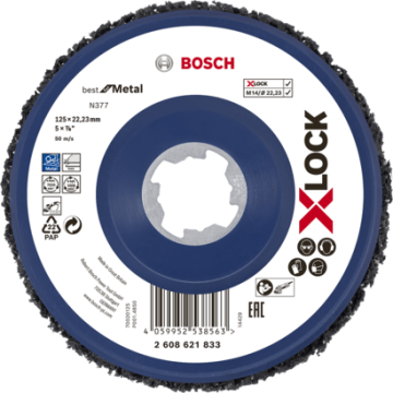 2608621833 DISCO LIMPIEZA | N377 BEST METAL | X-LOCK I 5"