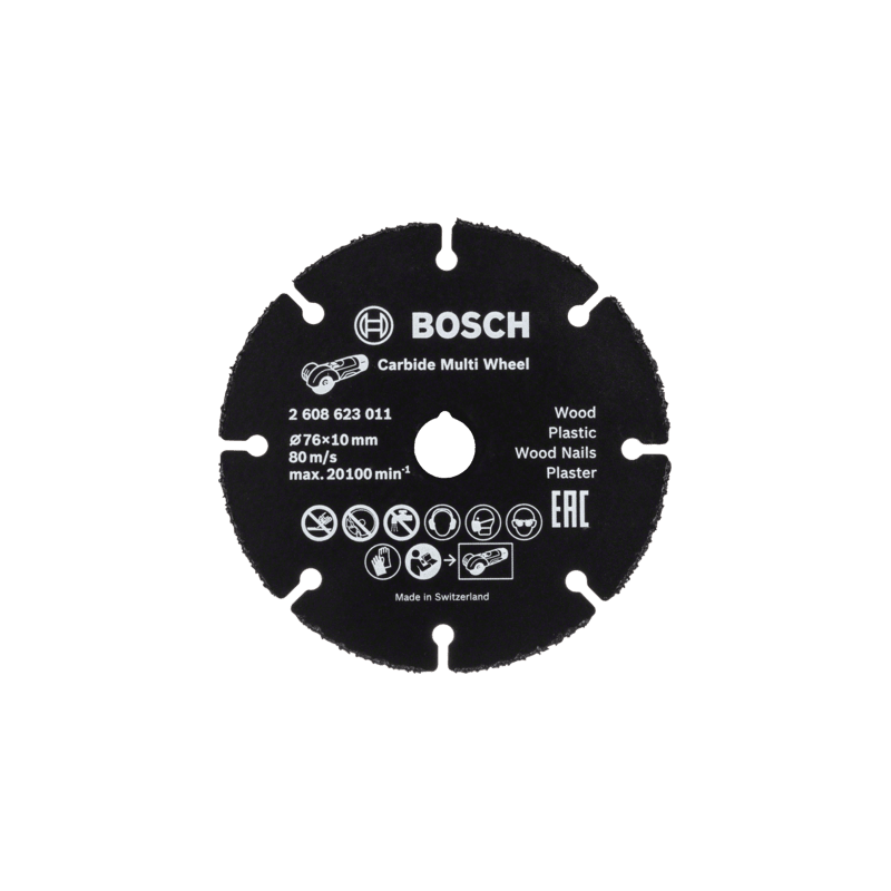 2608623011 DISCO DE AMOLADORA | MADERA | CARBURO | MULTIWHEEL | 3" x 10mm 2608623011 DISCO DE AMOLADORA | MADERA | CARBURO | MULTIWHEEL | 3" x 10mm