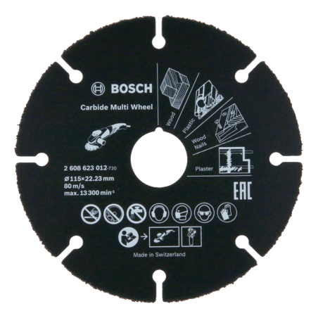 2608623012 DISCO DE AMOLADORA PARA MADERA | MULTIWHEEL