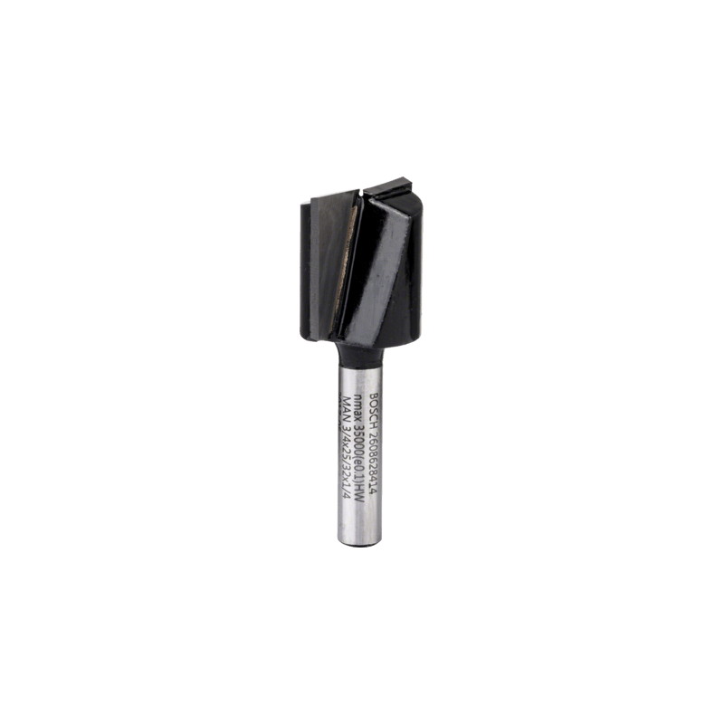 2608628414 FRESA BOSCH 1/4" | RECTA 2 FILOS | 3/4" X 25/32" 2608628414 FRESA BOSCH 1/4" | RECTA 2 FILOS | 3/4" X 25/32"