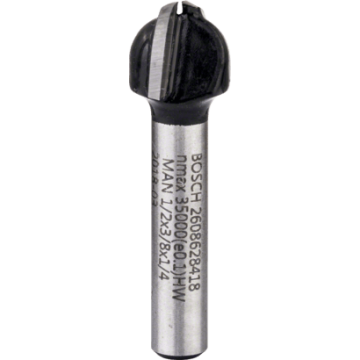 2608628418 FRESA BOSCH 1/4"  |  MEDIA CANA 2 FILOS  |  1/2" X 3/8"