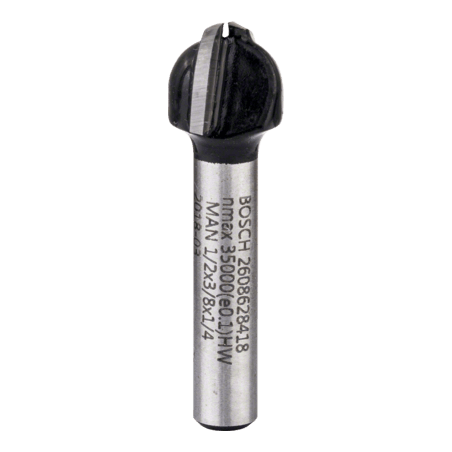 2608628418 FRESA BOSCH 1/4"  |  MEDIA CANA 2 FILOS  |  1/2" X 3/8"
