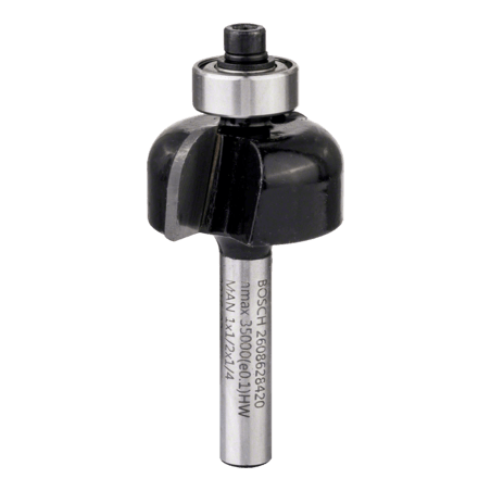 2608628420 FRESA BOSCH 1/4"  |  BALERO CÓNCAVA  |  1" X 1/2"