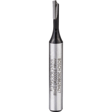 2608628427 FRESA BOSCH 1/4"  |  RECTA 1 FILO  |   1/8" X 5/16"