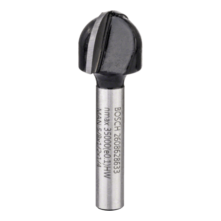 2608628633 FRESA BOSCH 1/4"  |  MEDIA CANA 2 FILOS  |  5/8" X 1/2"