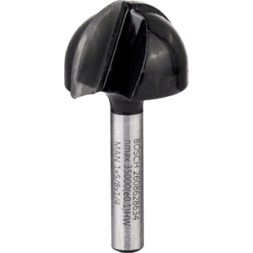 2608628634 FRESA BOSCH 1/4"  |  MEDIA CANA 2 FILOS  |  1" X 5/8"