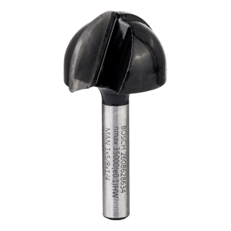 2608628634 FRESA BOSCH 1/4"  |  MEDIA CANA 2 FILOS  |  1" X 5/8"