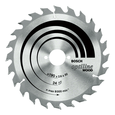 2608640854 SIERRA CIRCULAR PORTATIL  |  MADERA  |  STANDARD  |  7-1/4"  |  60 DIENTES