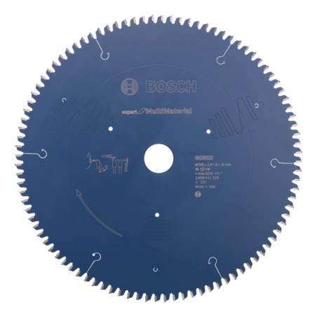 2608642529 SIERRA CIRCULAR DE INGLETE  |  MULTIMATERIAL  |  EXPERT  |  12"  |  96 DIENTES