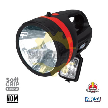 Linterna Para Apagones Con Led 2w + 12 Leds Laterales (2500 Mah)