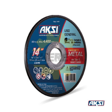 114651 Disco Corte De Metal...
