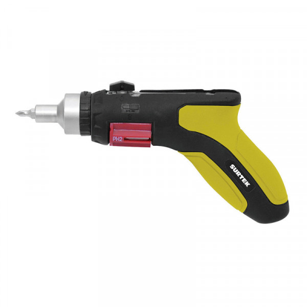 JDP24 SURTEK Destornillador de puntas intercambiables tipo pistola 1/4" 24 en 1 Surtek | DIHERESA