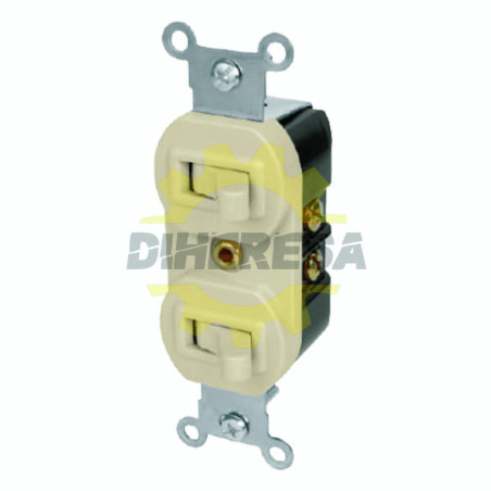 Interruptor De Palanca Doble Horizontal