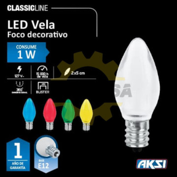 122201 Foco Decorativo Led...