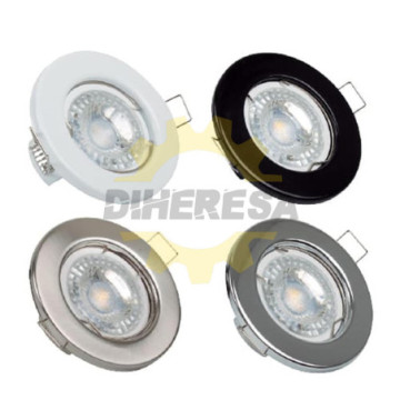 Spot Empotrable Mr16 Fijo Blanco