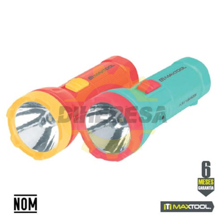 Linterna Infantil Turquesa: Led 0.5w (500 Mah)