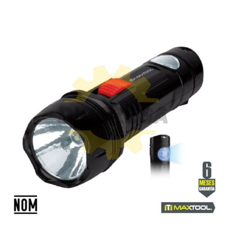 Linterna Mini Con Detector De Billetes Falsos: Led 0.5w + 1 Led Lateral (500 Mah)