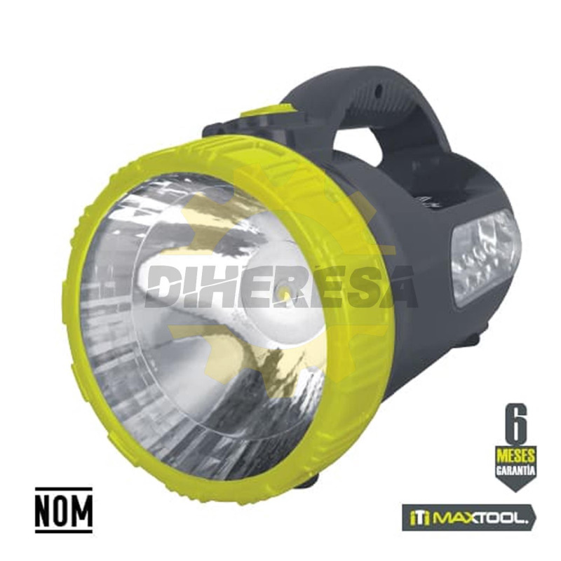 Linterna Alta Potencia Compact Light: Led 3w + 12 Led Laterales (900 Mah) Linterna Alta Potencia Compact Light: Led 3w + 12 Led Laterales (900 Mah)