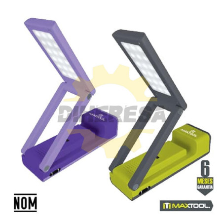 Linterna 2 En 1â  De Mano / Escritorio: 0.5w + 18 Leds (800 Mah)