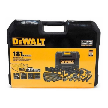 Dewalt DWMT81522-B3 181PC 14/38/12DR DEWALT BLACK CHROME SET