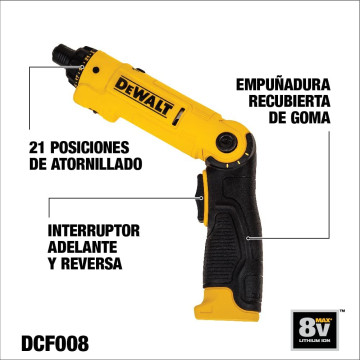 Dewalt DCF008-B3  DESTORNILLADOR DE IMPACTO