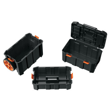 CHP-1925R Caja de herramientas 3 en 1: almacena y transporta tus herramientas de manera eficiente
