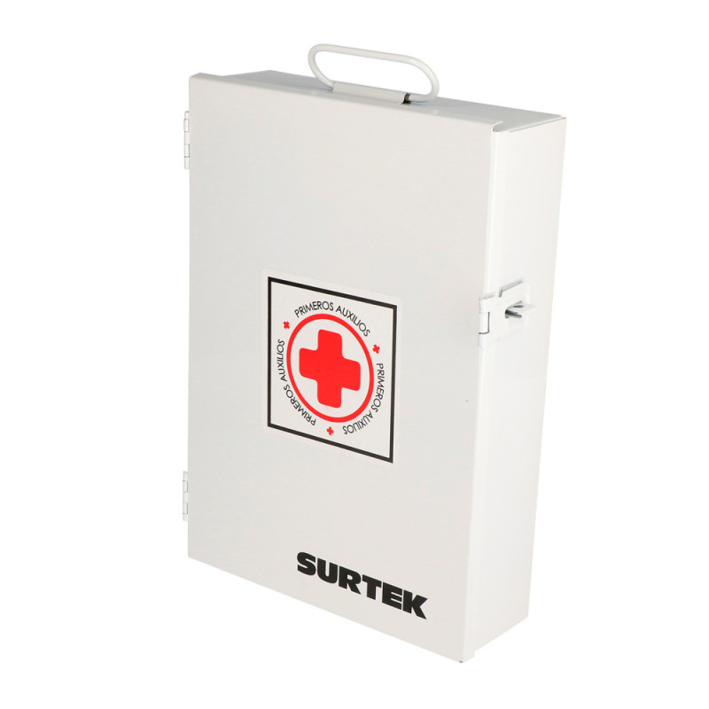 BPA01 Botiquín de primeros auxilios de lámina con pintura electro estática Surtek BPA01 Botiquín de primeros auxilios de lámina con pintura electro estática Surtek