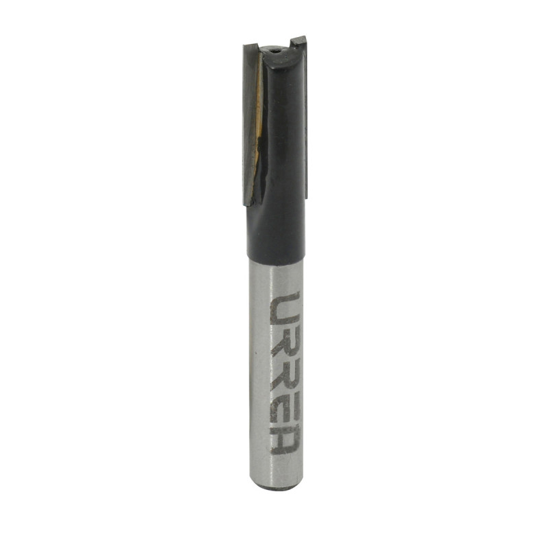 BR1408 Broca para router de acero recta de 2 filos 1/4" zanco de 1/4" Urrea BR1408 Broca para router de acero recta de 2 filos 1/4" zanco de 1/4" Urrea