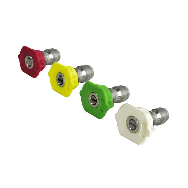 BOQ701 Boquillas para hidrolavadoras de rociado de alta presión, 4 piezas Surtek BOQ701 Boquillas para hidrolavadoras de rociado de alta presión, 4 piezas Surtek