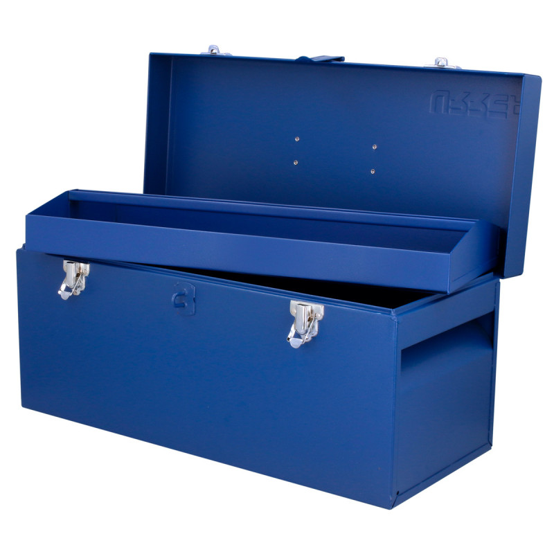 D6A Caja portaherramientas metálica azul 20" x 8" x 9" Urrea D6A Caja portaherramientas metálica azul 20" x 8" x 9" Urrea