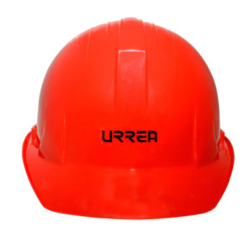 USH01R Casco de seguridad con ajuste de matraca color rojo