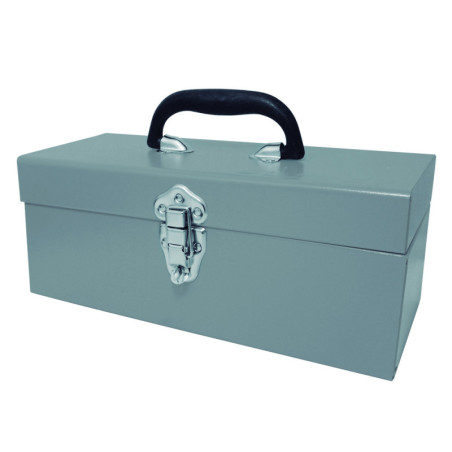 TB08G Caja portaherramientas metálica gris 14" x 6" x 6" Surtek