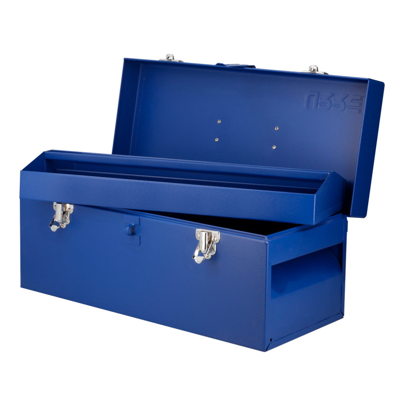D4A Caja portaherramientas metálica azul 17" x 7" x 7" Urrea D4A Caja portaherramientas metálica azul 17" x 7" x 7" Urrea