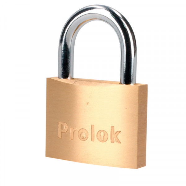 L18S50EB LOCK Candado de latón corto llave estándar 50mm LOCK | DIHERESA