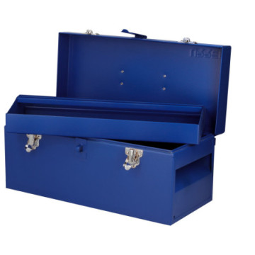 D3A Caja portaherramientas metálica azul 16" x 7" x 7" Urrea