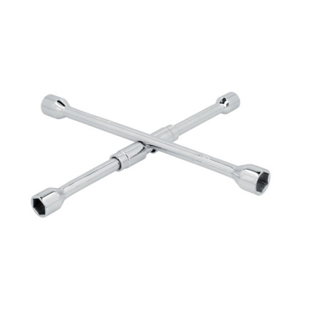 LLC14P Llave de cruz cromada plegable 14" Surtek
