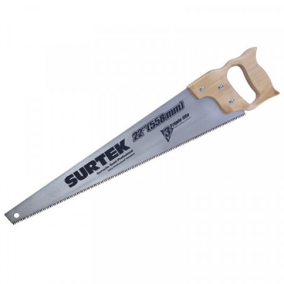 120247 SURTEK Serrucho triple filo 22" mango madera Surtek | DIHERESA