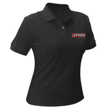 UPODNM Playera tipo polo para dama color negro talla M Urrea