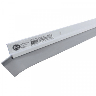 LGP100A LOCK Guardapolvo color aluminio 100 cm Lock | DIHERESA