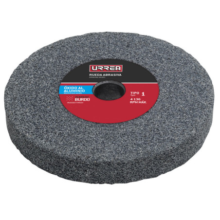 A60A20025 Rueda abrasiva de óxido de aluminio grano 60, 7-7/8" x 1" Urrea