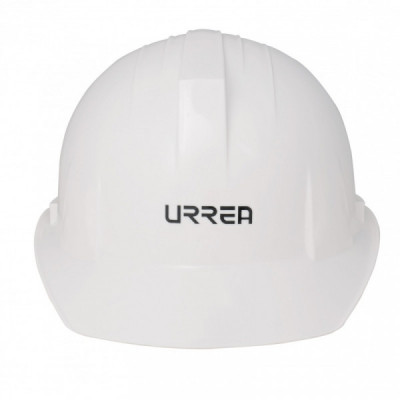 USH01W URREA Casco de seguridad con ajuste de matraca blanco