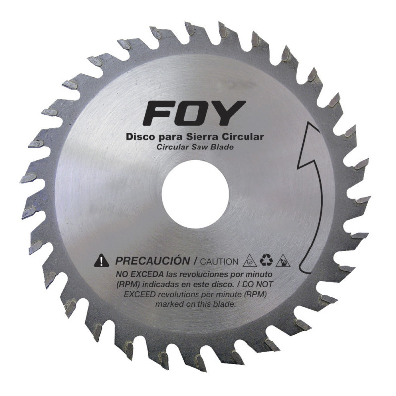 143562 Disco para sierra circular para corte madera 80 dientes, 12" FOY 143562 Disco para sierra circular para corte madera 80 dientes, 12" FOY