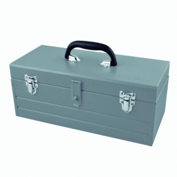 CM16G Caja portaherramientas metálica gris 16" x 7" x 6" Surtek
