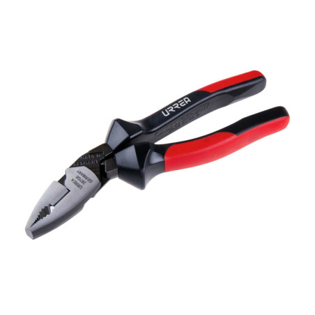 267GE Pinza con mango bimaterial ergonómica con ángulo de cabeza de 25° de 7-1/2" alta palanca Urrea