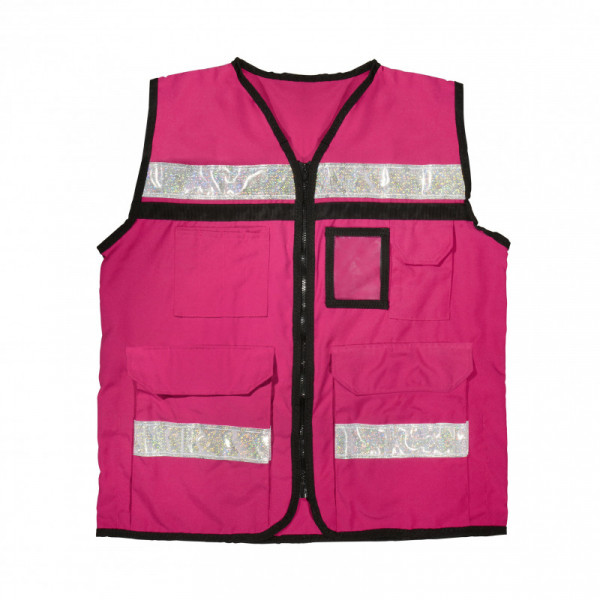 USCH82 URREA chaleco de seguridad rosa para dama talla mediana Urrea | DIHERESA