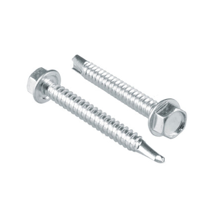 PHB14114 Pija hexagonal con punta de broca #14 x 1-1/4", 50 piezas Surtek