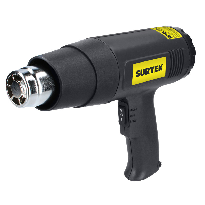 PC415 Pistola de calor de 500°C potencia 1500W Surtek PC415 Pistola de calor de 500°C potencia 1500W Surtek