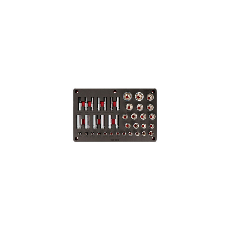 CH232P Juego de 39 dados métricos 1/2" Urrea CH232P Juego de 39 dados métricos 1/2" Urrea