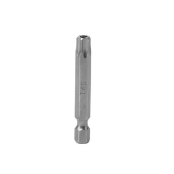 PTS102 Punta Torx seguridad de poder para destornillador hexágono de 1/4", T10 x 2" 5 piezas Surtek